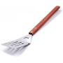 PALETTA BARBECUE ACCIAIO INOX M/Legno