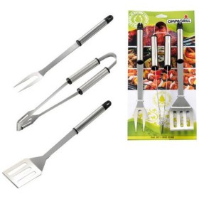 SET BARBECUE Pz.3 Acciaio Inox