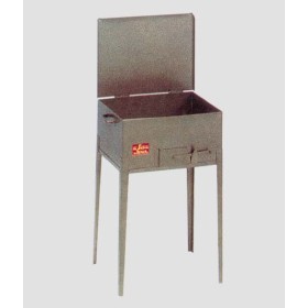 FORNELLO LAMIERA cm 30x40 c/Coperchio