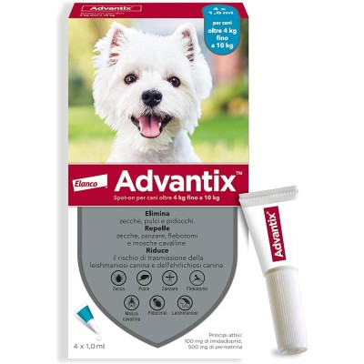 ADVANTIX Spot On CANE kg 4-10 4x1ml