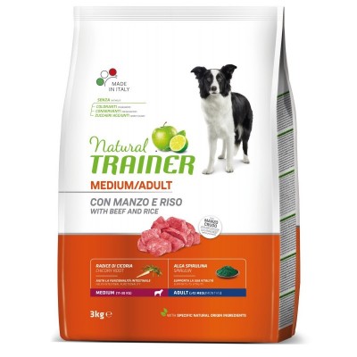 TRAINER NATURAL MEDIUM kg 12 Manzo