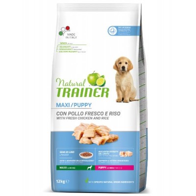 TRAINER NATURAL MAXI PUPPY kg 12 Pollo