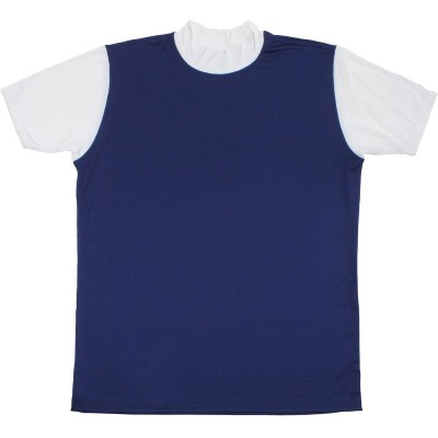 T-SHIRT POLIP BLU-BIANCO TG.S