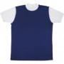 T-SHIRT POLIP BLU-BIANCO TG.XXL