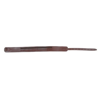 CARTUCCERA PELLE MARRONE CARABINA