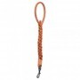 MANIGLIONE CUOIO DOP TRECCIA TRIPLA