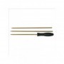 BACCHETTONE 3 PZ OTTONE CON MANOPOLA