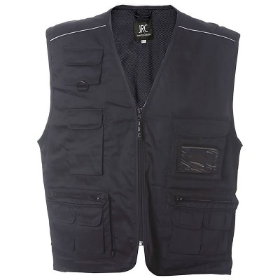 GILET NERO MULTI TG. M