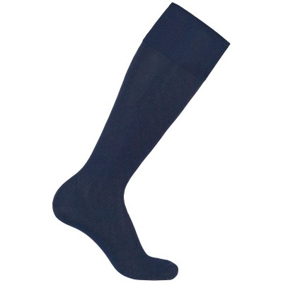 CALZA COTTON SUMMER ALTA NAVY TG.41/43