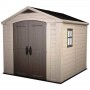 CASETTA FACTOR 8X8 BEIGE MENSOLE INCLUSE