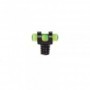 MIRINO FIBRA OTTICA VERDE 2X8 FILETTO 3,0