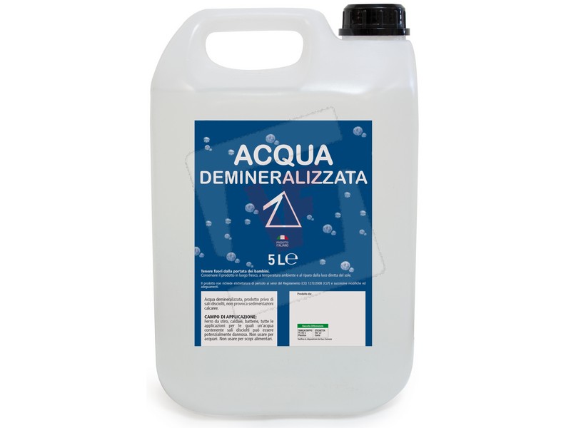 ACQUA DEMINERALIZZATA Lt 5 ACQUA DEMINERALIZZATA Lt 5