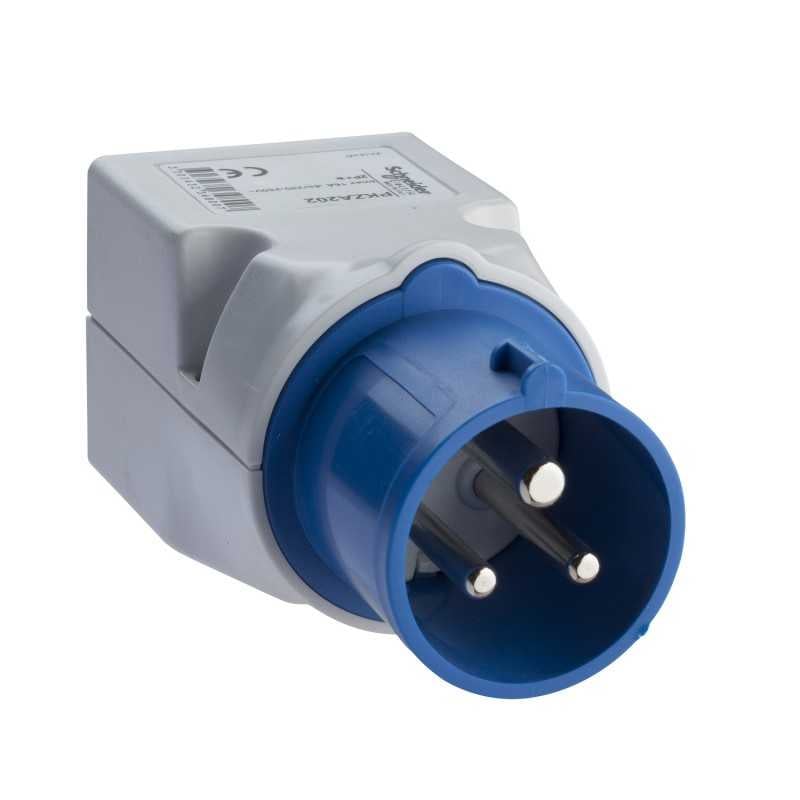 ADATTATORE SPINA 2P+T 16A BLU 2 BIPASSO ADATTATORE SPINA 2P+T 16A BLU 2 BIPASSO