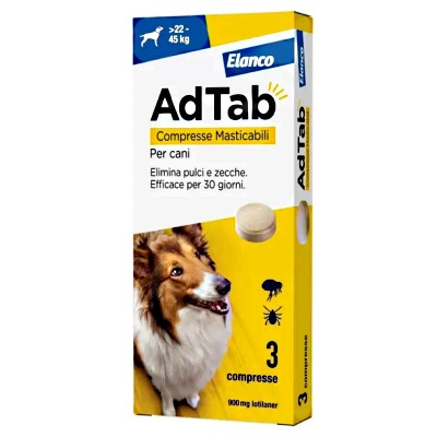 ADTAB CANE 56.25MG 3Compresse Marrone