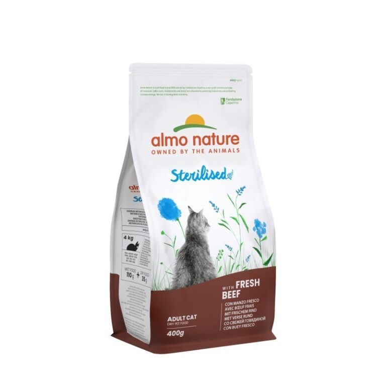 ALMO N. STERILISED CAT gr 400 Manzo