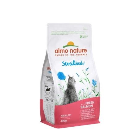 ALMO N. STERILISED CAT gr 400 Salmone