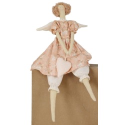 ANGELO SEDUTO 60CM ABITO Velluto Beige