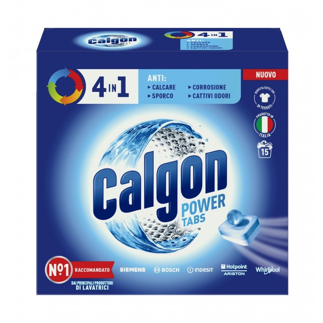 CALGON TABS (15) 4In1 gr 195 CALGON TABS (15) 4In1 gr 195