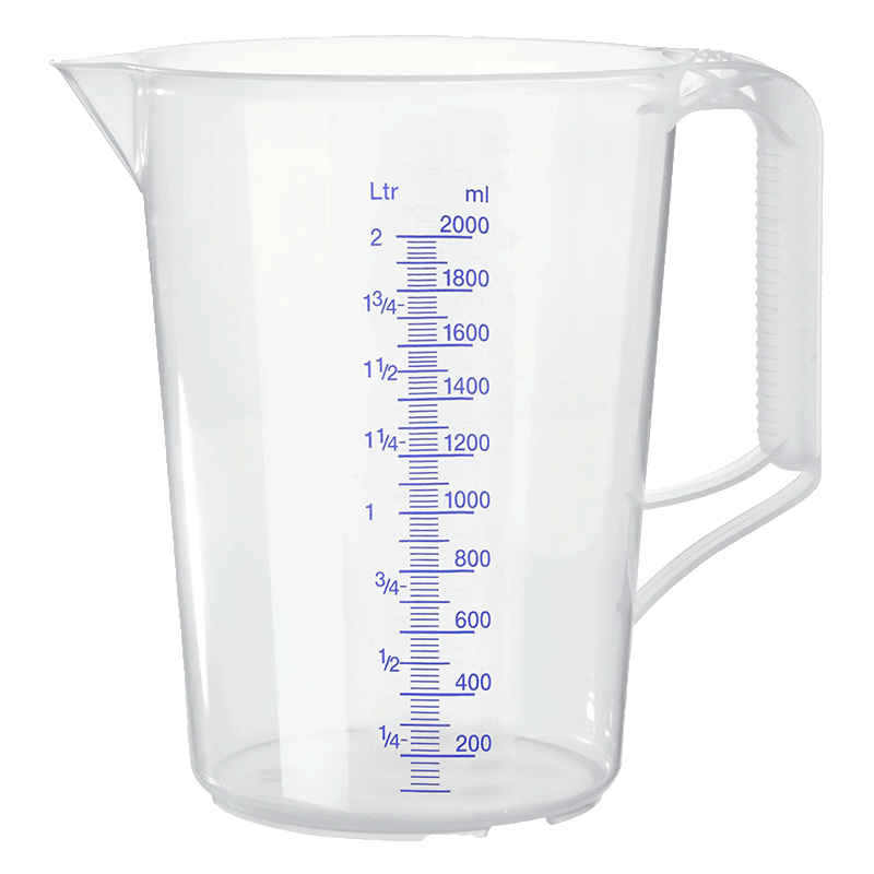 CARAFFA GRADUATA Lt 2 Trasparente CARAFFA GRADUATA Lt 2 Trasparente