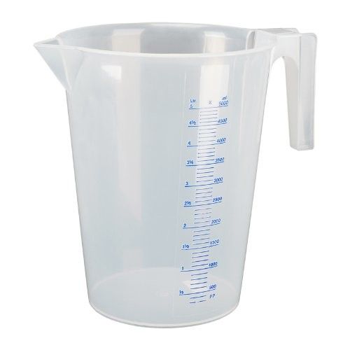 CARAFFA GRADUATA Lt 5 Trasparente