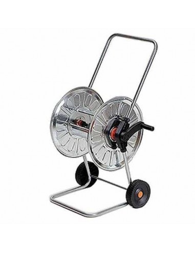 CARRELLO AVVOLGITUBO ZINCATO 1/2" Mt.80