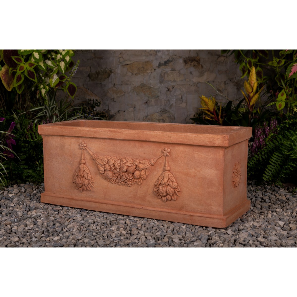 CASSETTA FESTONATA IMPRUNETA 77x39x32H CASSETTA FESTONATA IMPRUNETA 77x39x32H