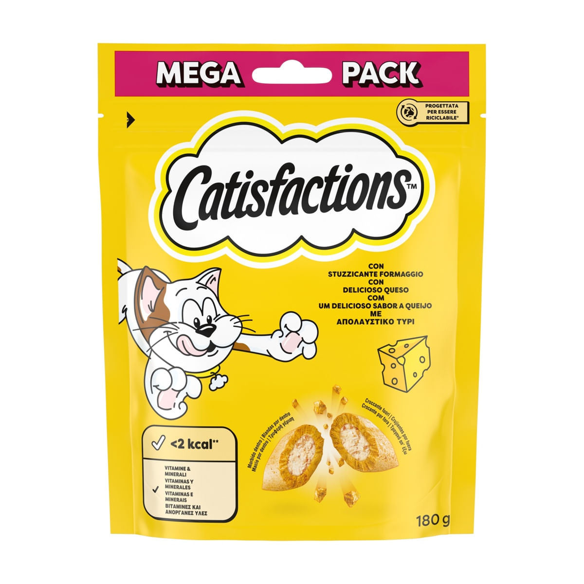 CATISFACTIONS gr 180 Stizz. Formaggio CATISFACTIONS gr 180 Stizz. Formaggio