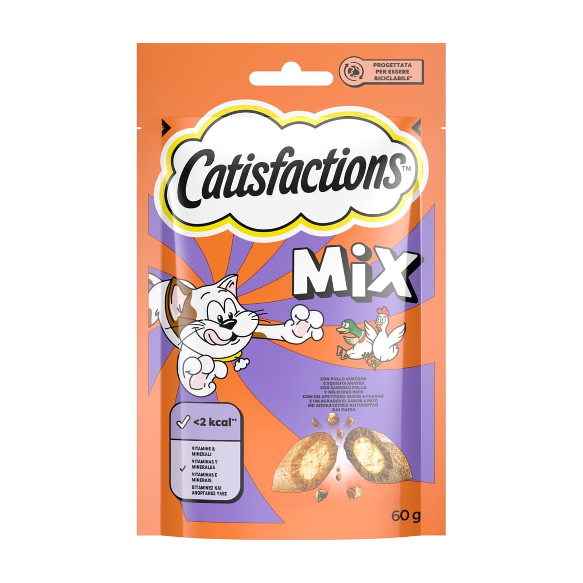 CATISFACTIONS gr 60 Pollo/Anatra CATISFACTIONS gr 60 Pollo/Anatra