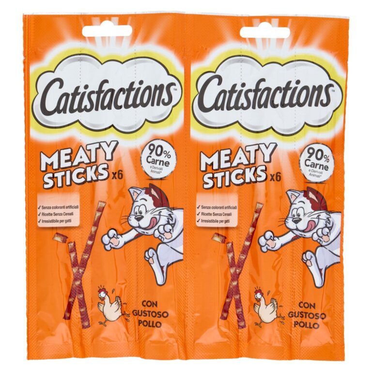 CATISFACTIONS MEATY STICKS gr5x6 Pollo