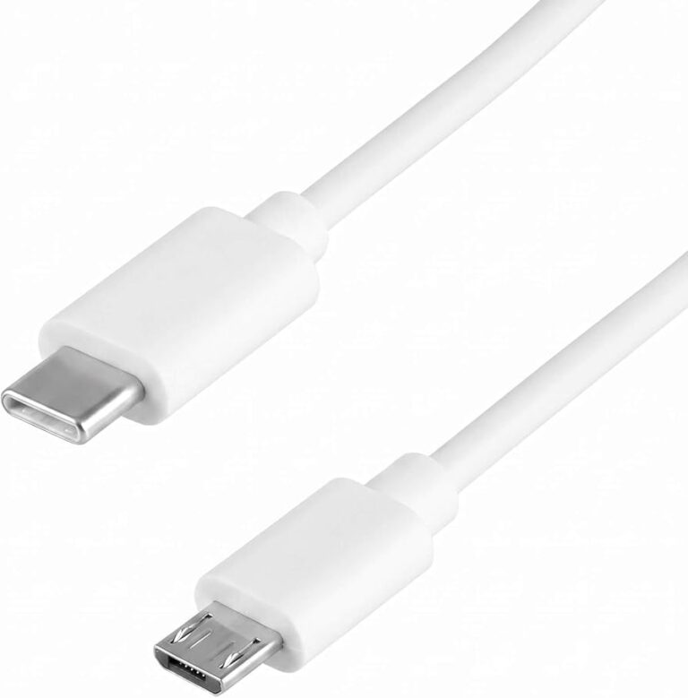 CAVO RICARICA USB MICRO 1 Mt Bianco