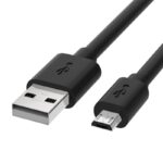 CAVO RICARICA USB MICRO 1 Mt Nero