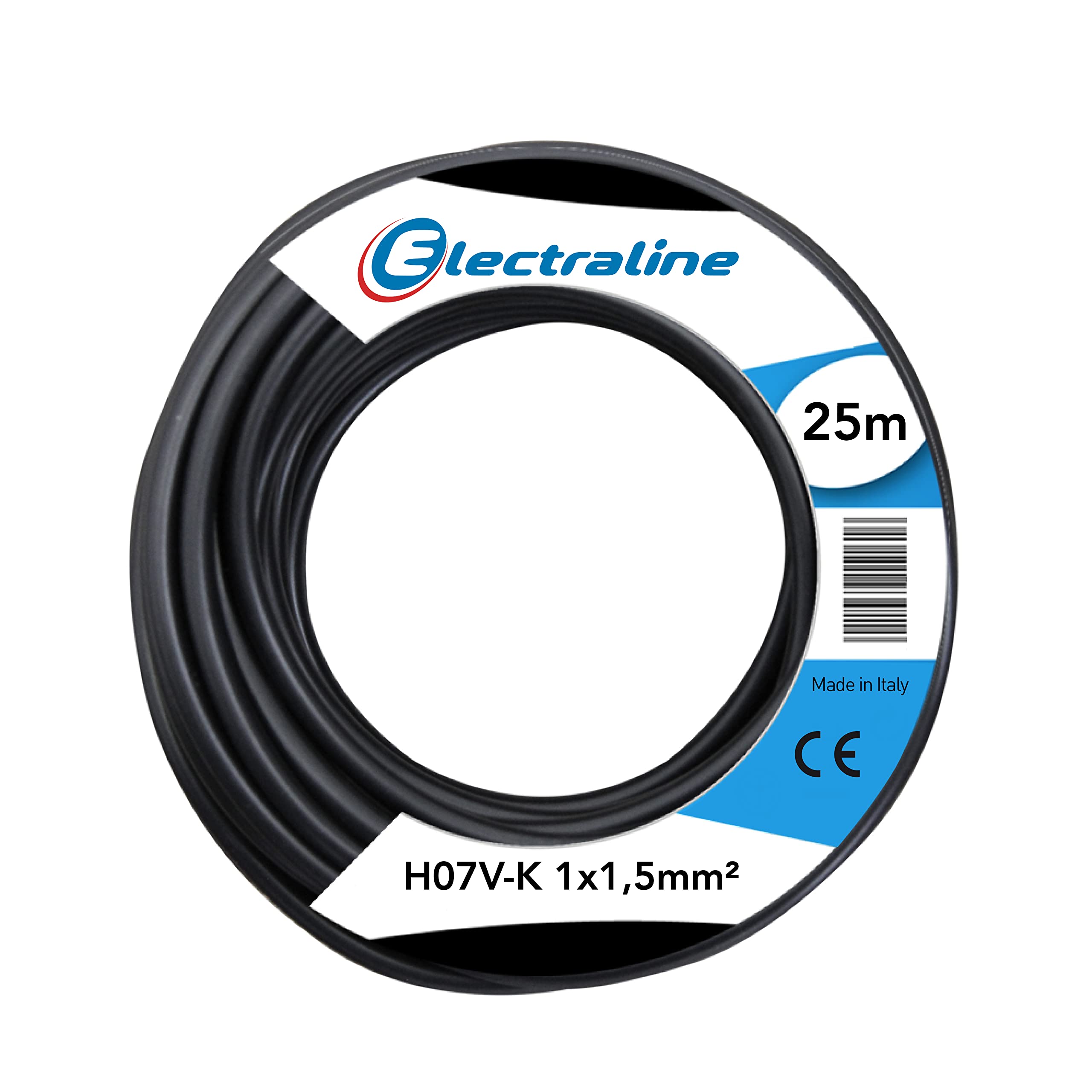 CAVO UNIPOLARE N07V-K 1x1.5 m 25 Nero CAVO UNIPOLARE N07V-K 1x1.5 m 25 Nero