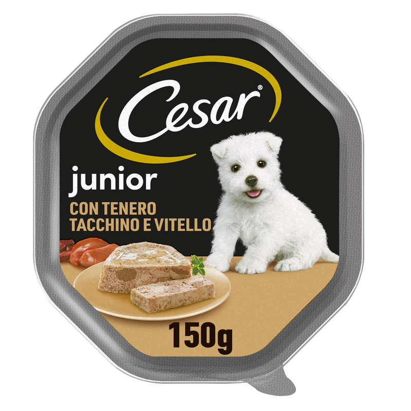 CESAR PUPPY gr 150 Vitello/Tacchino CESAR PUPPY gr 150 Vitello/Tacchino