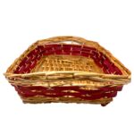 CESTA OVALE FASCIA Rossa