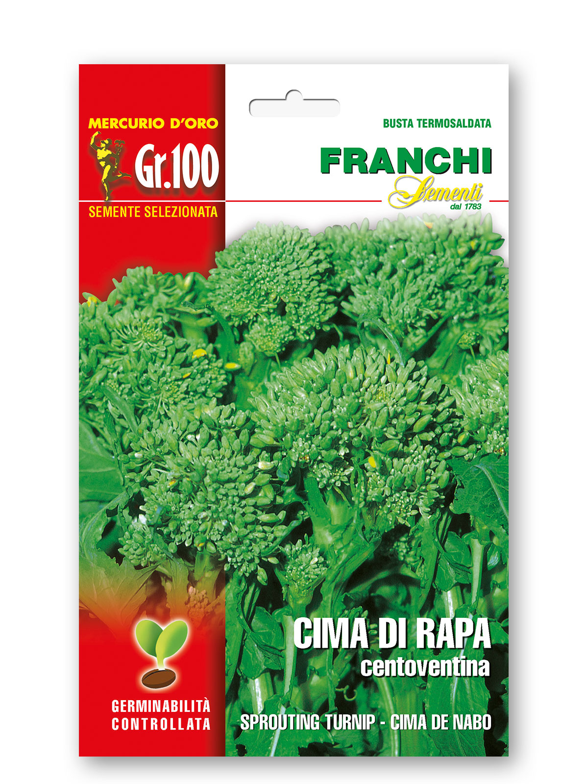 CIMA RAPA TARDIVA 90/A gr 100 Franchi CIMA RAPA TARDIVA 90/A gr 100 Franchi