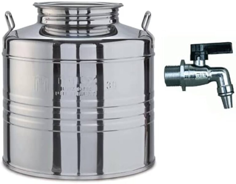 CONTENITORE OLIO INOX Lt 15 Belvivere