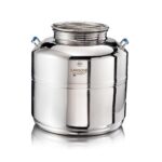 CONTENITORE OLIO INOX SALDATO Lt 50