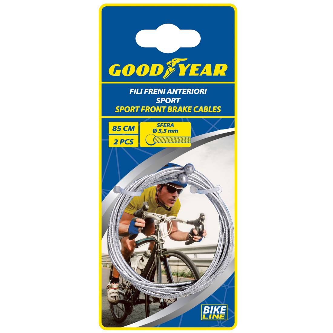 COPPIA FILI FRENI PER CICLO SPORT COPPIA FILI FRENI PER CICLO SPORT