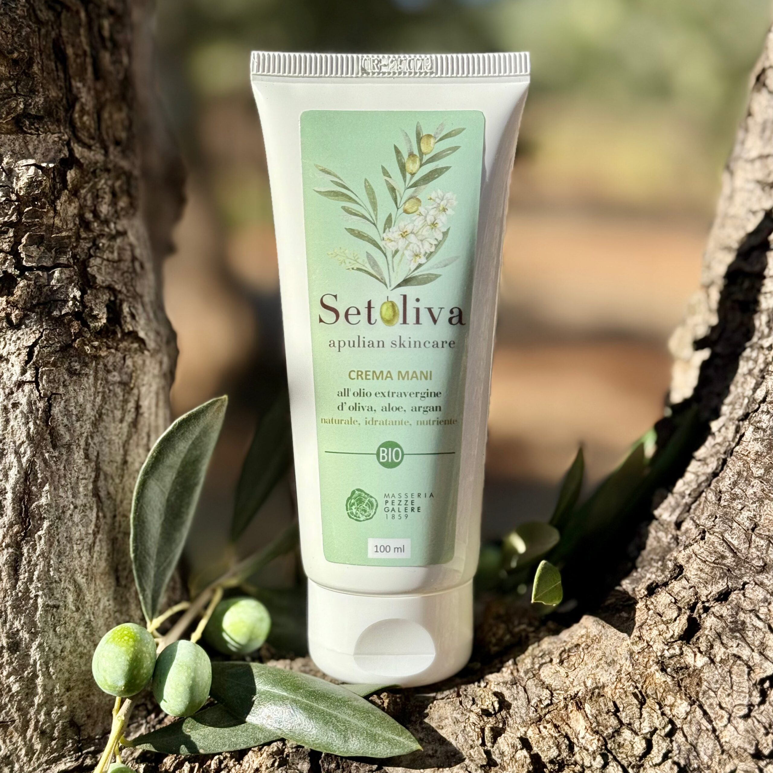 CREMA IDRATANTE MANI OLIO OLIVA ml 100 CREMA IDRATANTE MANI OLIO OLIVA ml 100