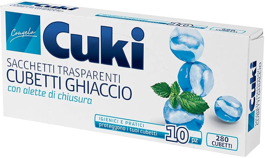 CUKI CUBETTI GHIACCIO CUKI CUBETTI GHIACCIO