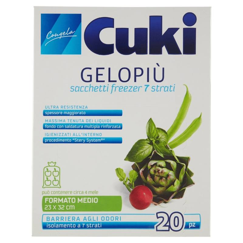 CUKI GELO SACCHETTI Medio Pz.20 CUKI GELO SACCHETTI Medio Pz.20
