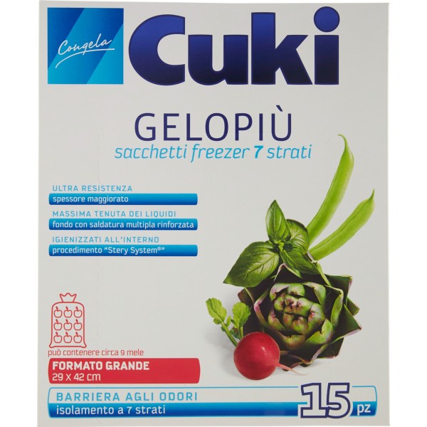CUKI GELO SACCHETTI Pz.15 Grande CUKI GELO SACCHETTI Pz.15 Grande