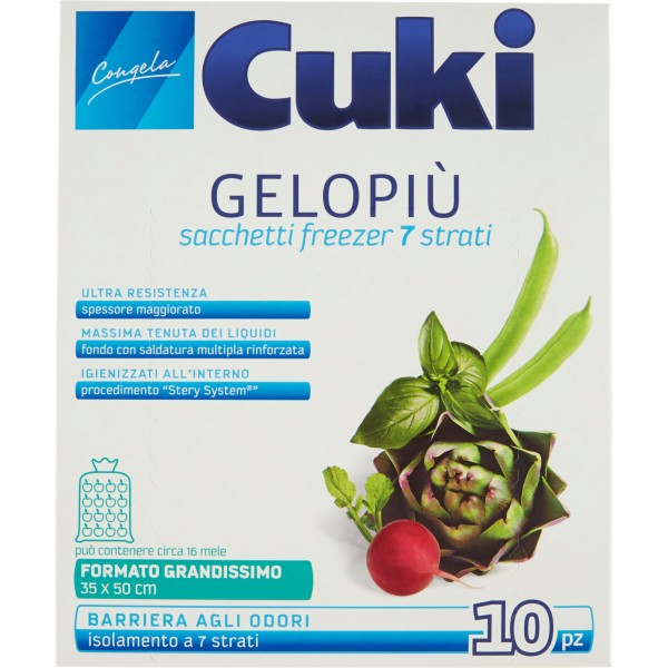 CUKI GELO SACCHI GRANDISSIMI (10) CUKI GELO SACCHI GRANDISSIMI (10)