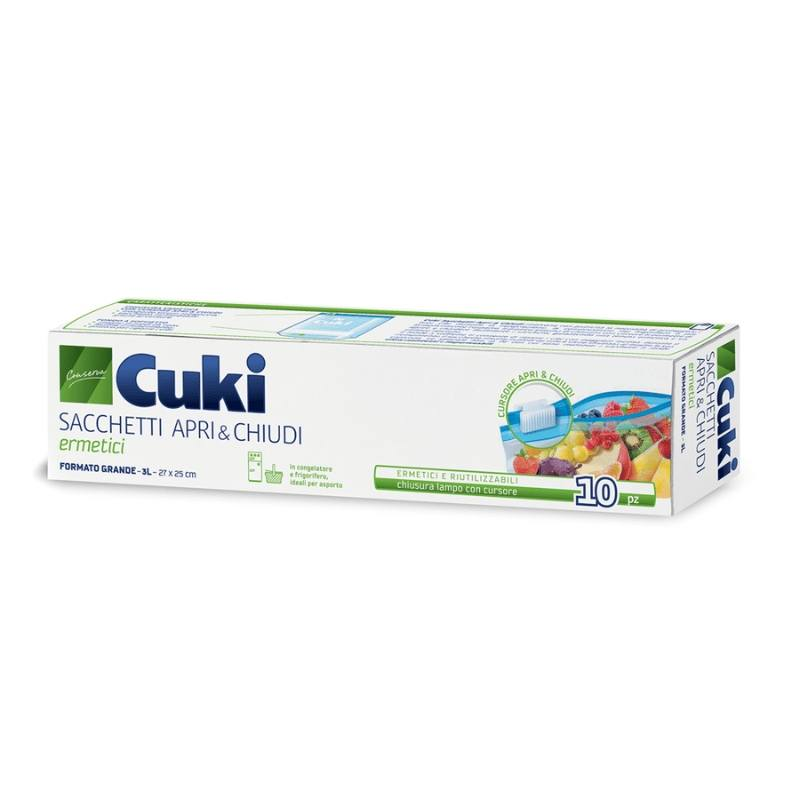 CUKI SACCHETTI Apri&Chiudi Grandi Pz.10 CUKI SACCHETTI Apri&Chiudi Grandi Pz.10