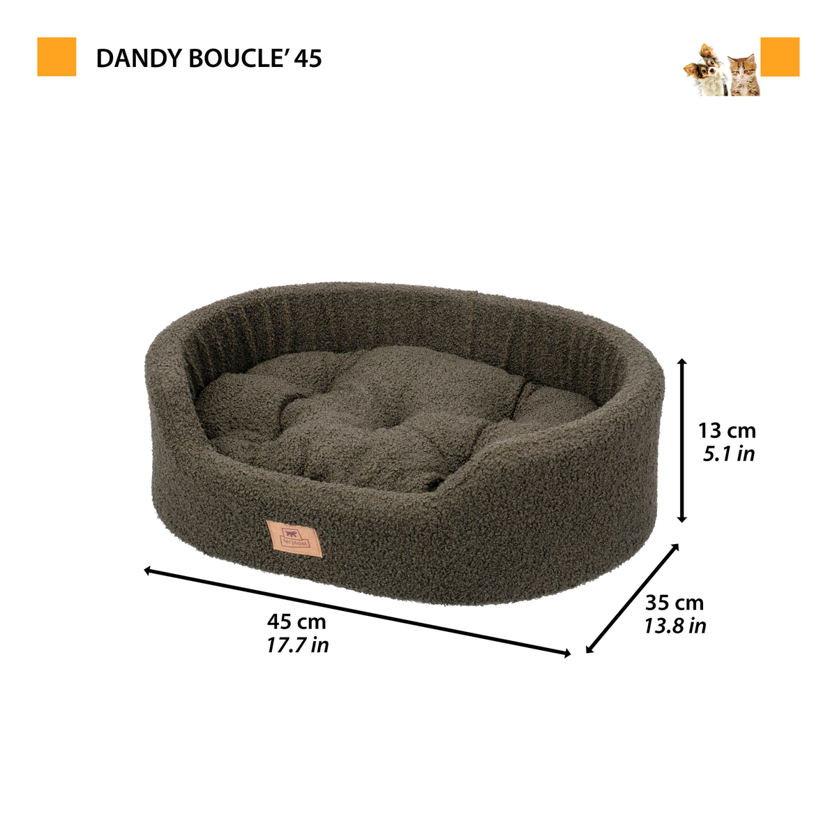 DANDY 45 Bouclè Green DANDY 45 Bouclè Green