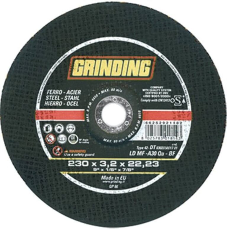 DISCO MOLA ABRAS.T.FERRO D.230x3.2 Axel