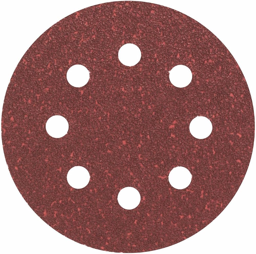 DISCO VELCRO RED D.115 8 Fori G.120 Pz.5 DISCO VELCRO RED D.115 8 Fori G.120 Pz.5