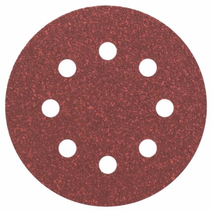 DISCO VELCRO RED D.115 8 Fori G.60 Pz.5
