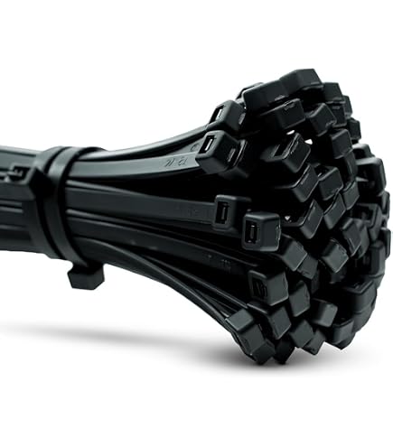 FASCETTA NYLON NERA mm 7.6x450 Pz.100