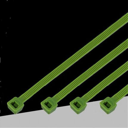 FASCETTA NYLON VERDE mm 4.8x200 Pz.100
